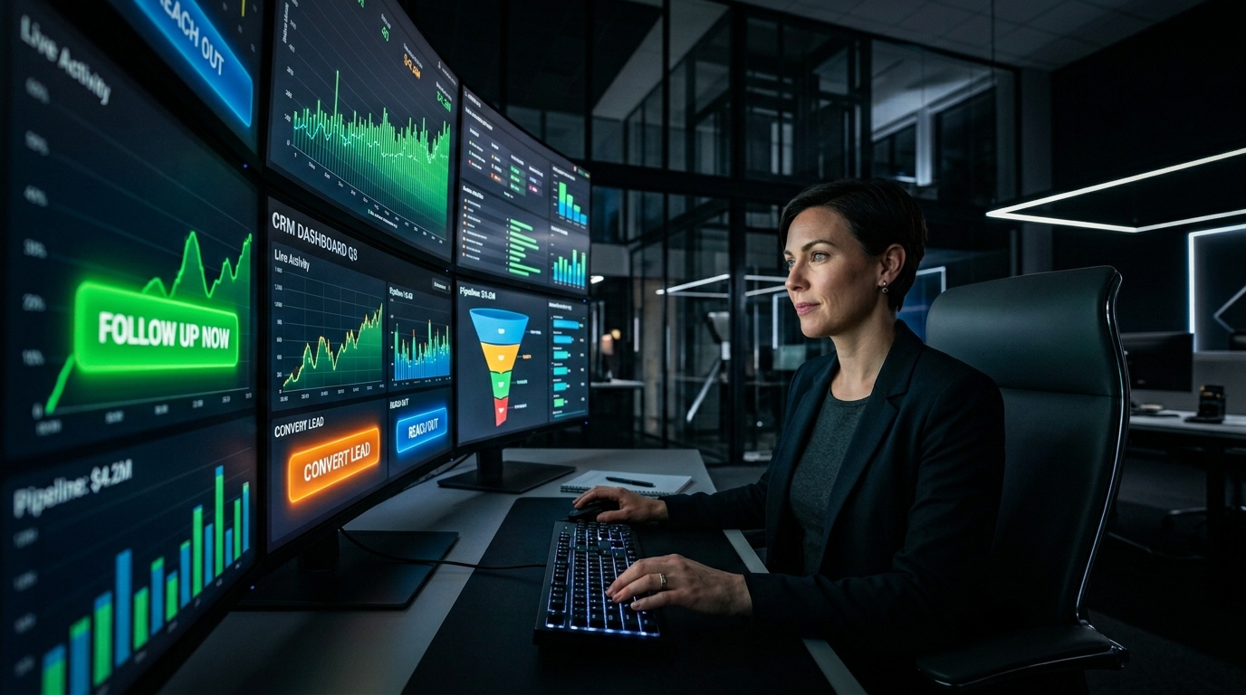 CRM Automation Dashboard